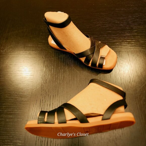 Style & Co. Parnikka Vegan Leather Criss-Cross Boho Slingback Sandals‎ Sz.5.5 - Picture 8 of 9
